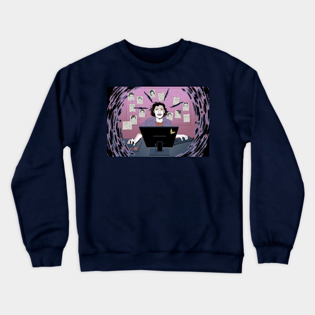 Dark Phoenix Maggie Mae Fish Crewneck Sweatshirt by The Small Beans Store